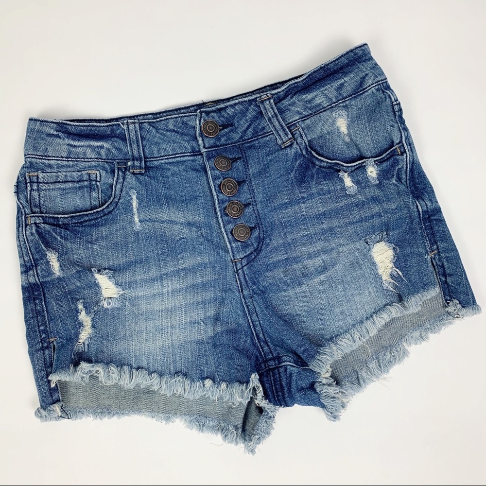 Almost Famous Jean Cut Off Jean Shorts 5 D6